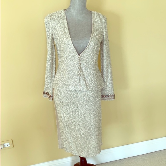 ST. JOHN JACKET & SKIRT - Picture 1 of 8